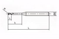 Фреза 2ODRB-020-140-450
