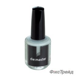 Лак die:master gray для штампиков серый, 15 мл, 20 мкм