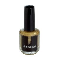 Лак die:master gold для золотих штампиків, 15 мл, 13 мкм